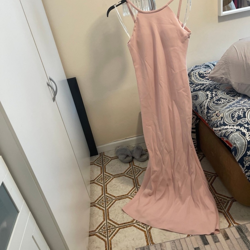 Calvin Klein Blush Pink Maxi Dress